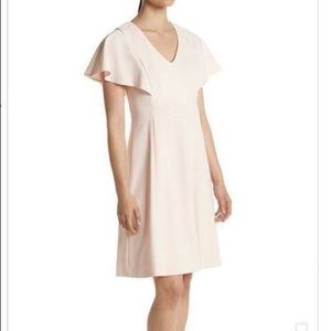 Calvin Klein flutter sleeve dress brand new